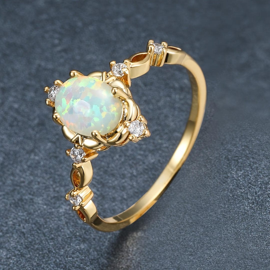 Bague Jardin en Cristaux d&
