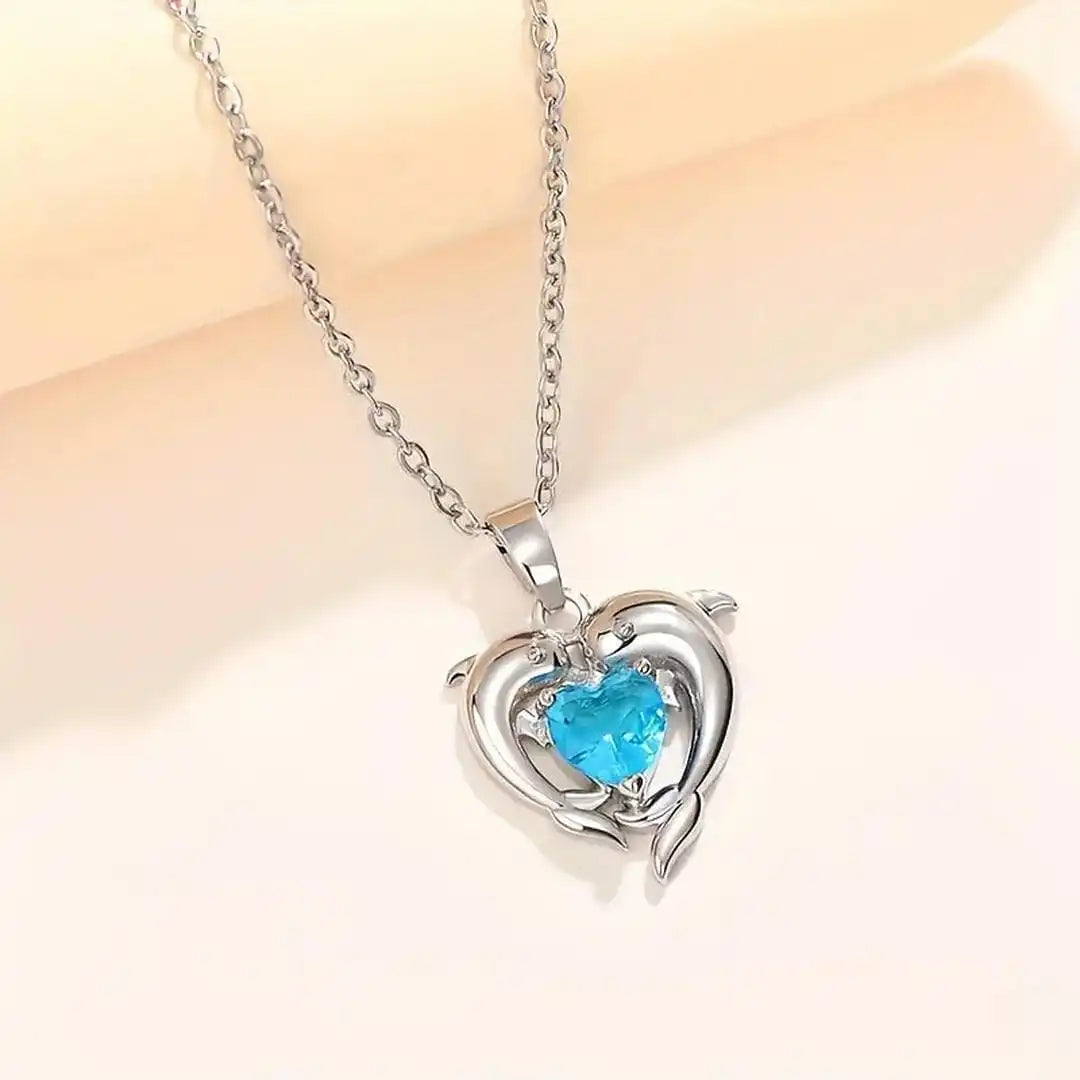 Collier polyvalent Oceanheart des Jumeaux