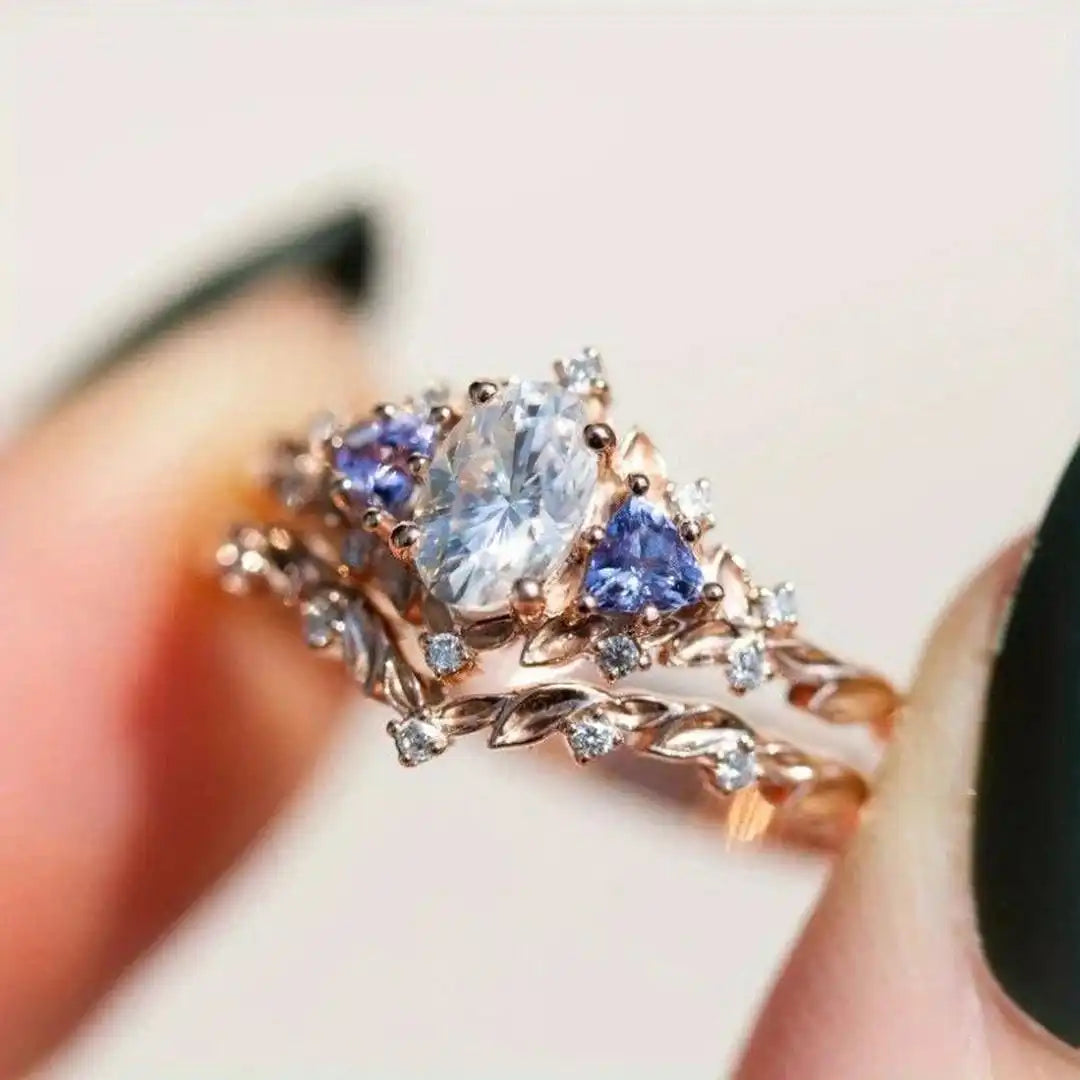 Bague Vintage en Or avec Brillant