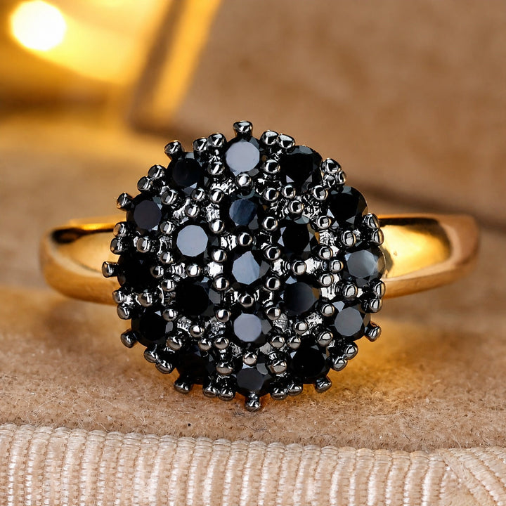 Bague Sphérique en Onyx