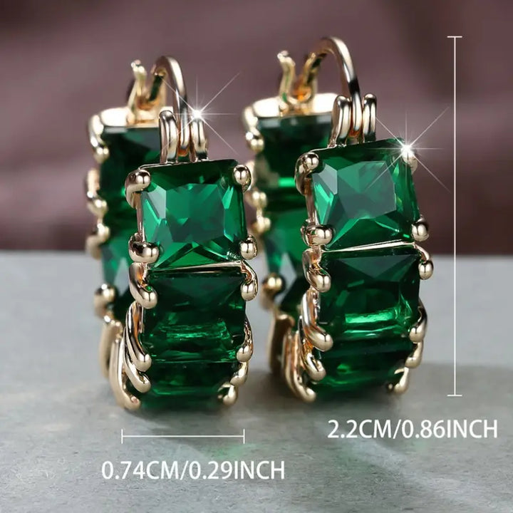 Rowena Emeris Earrings | Gold