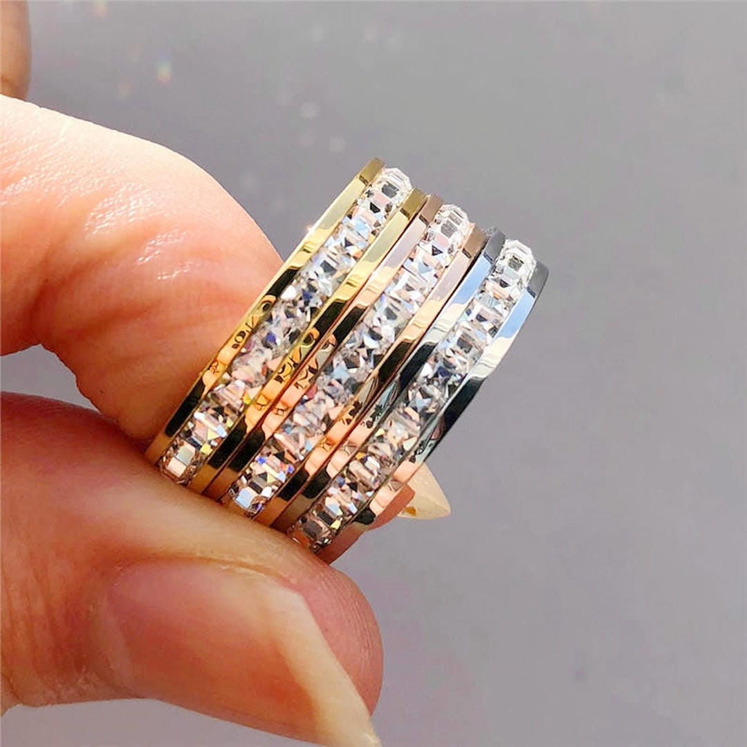 Bague Éternité Brillante