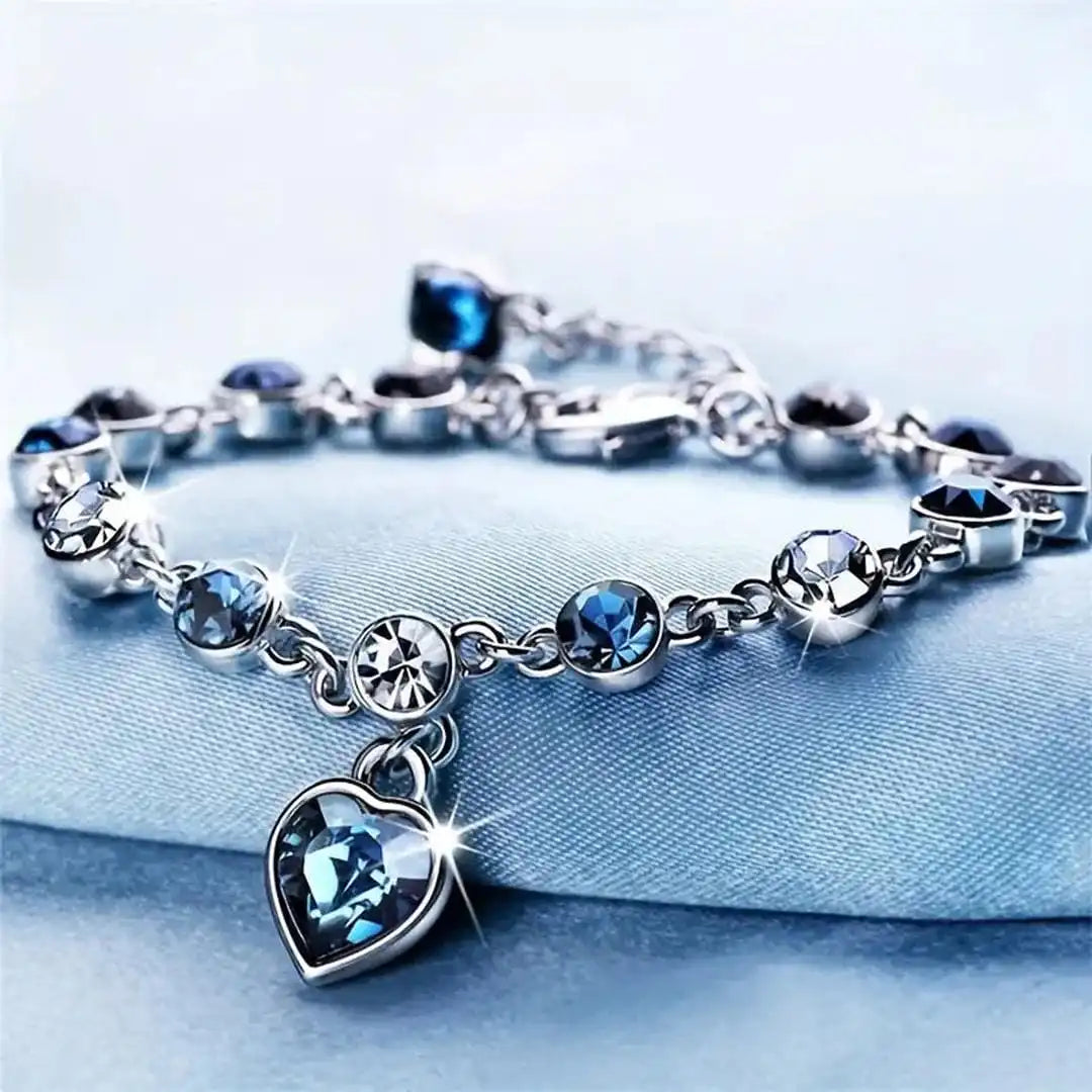 Bracelet Éclat de Cœur Océan