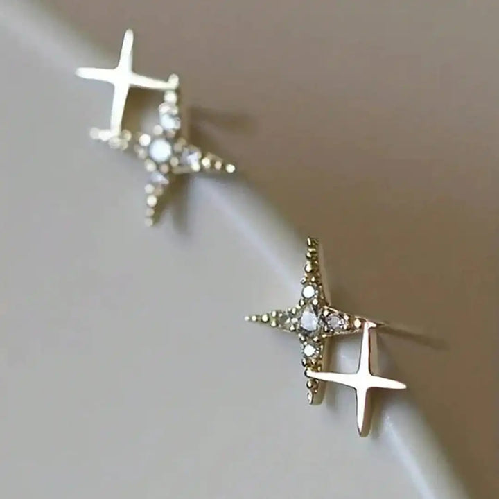 Sparkling Star Earrings