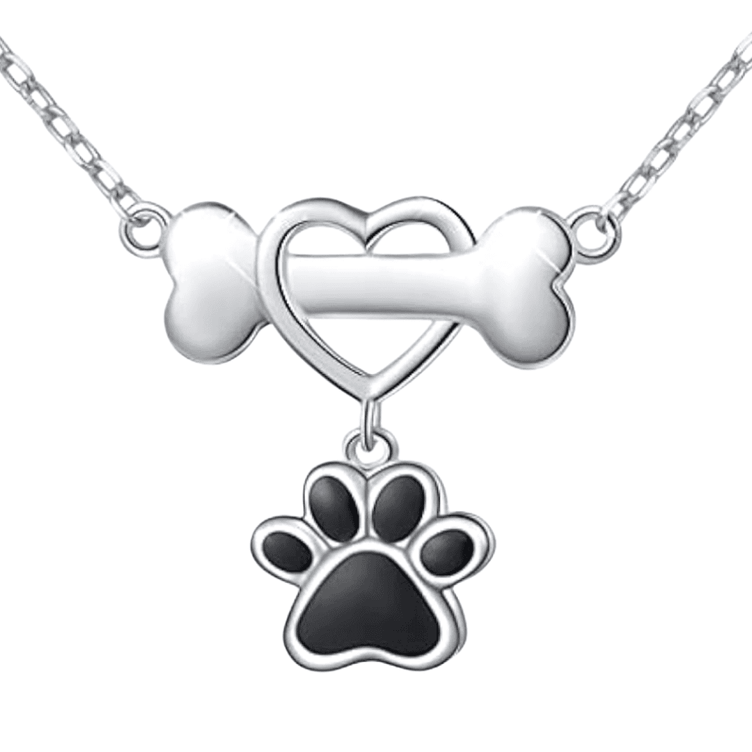 Collier Pendentif Cœur en Argent pour Meilleur Ami