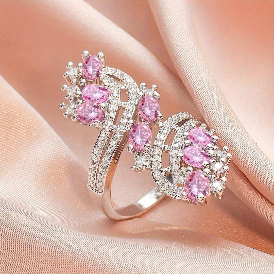 Bague Déclaration Rose Éternelle