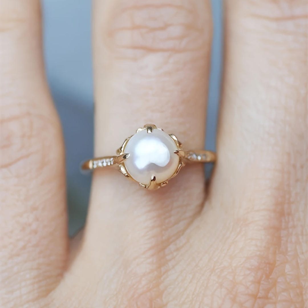 Bague en Perle d&
