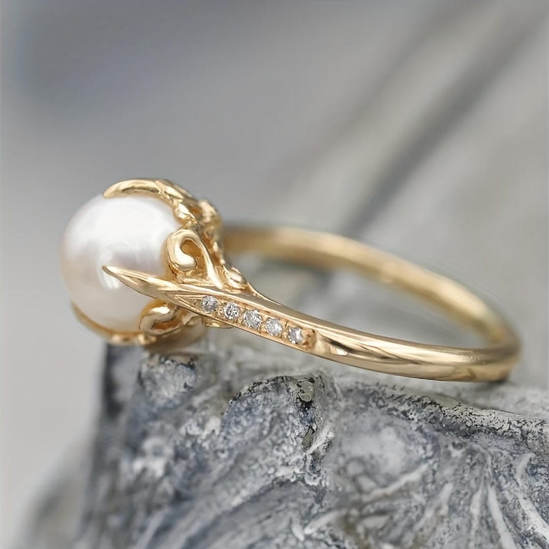 Bague en Perle d&