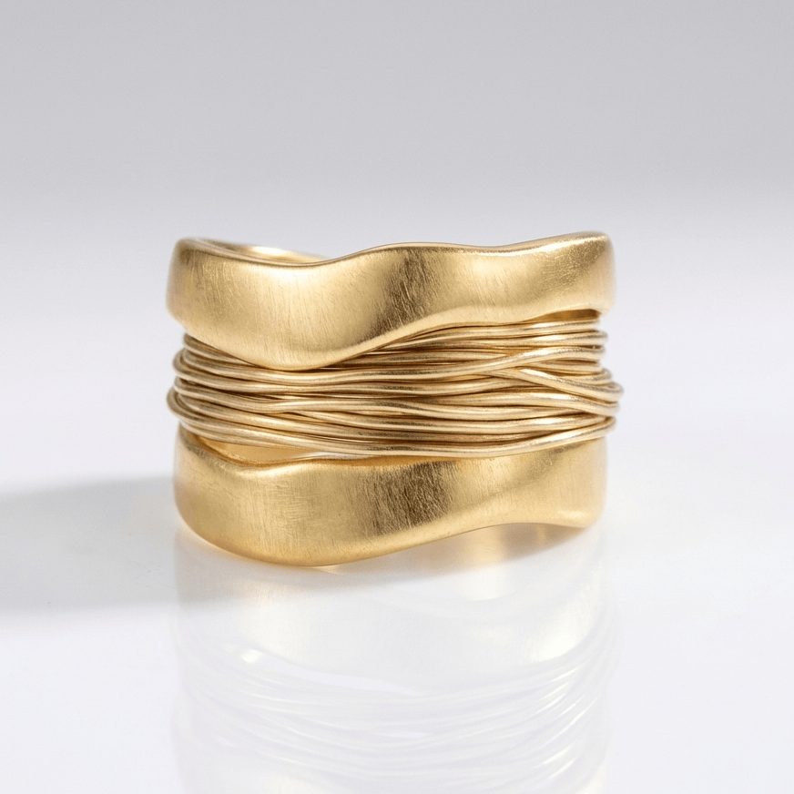 Bague en fil d&