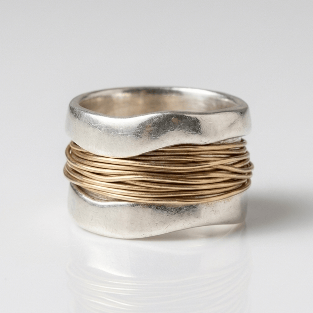 Bague en fil d&