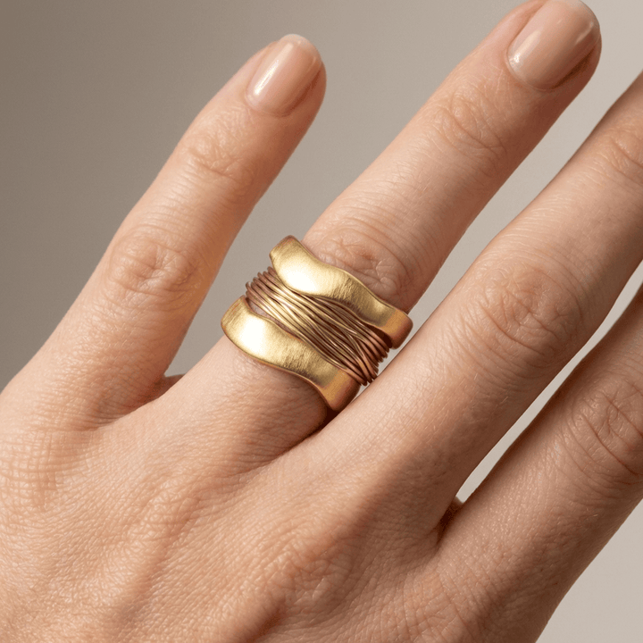 Bague en fil d&