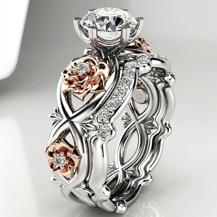 Bague Déclaration Florale en Diamants
