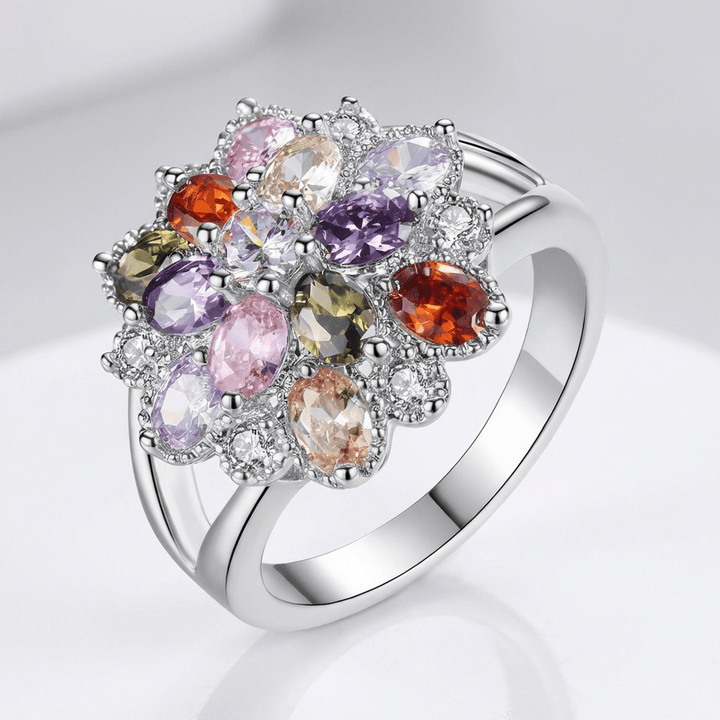 Bague en Argent Arc-en-Ciel Spectre