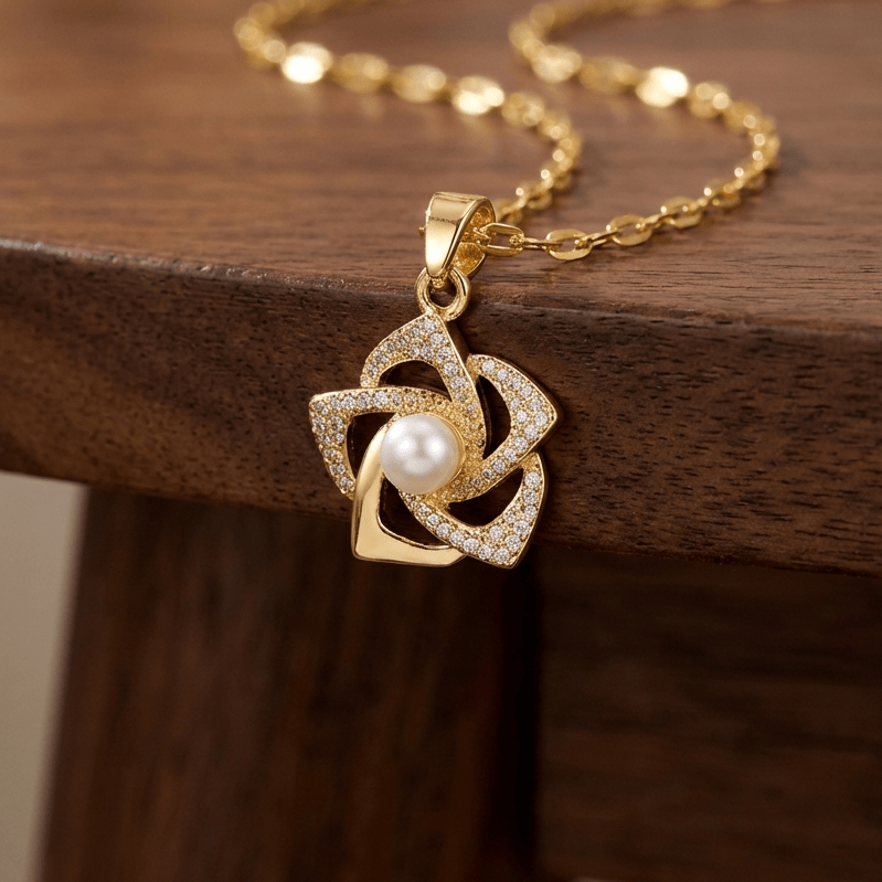 Collier Radiance en Or avec Perle