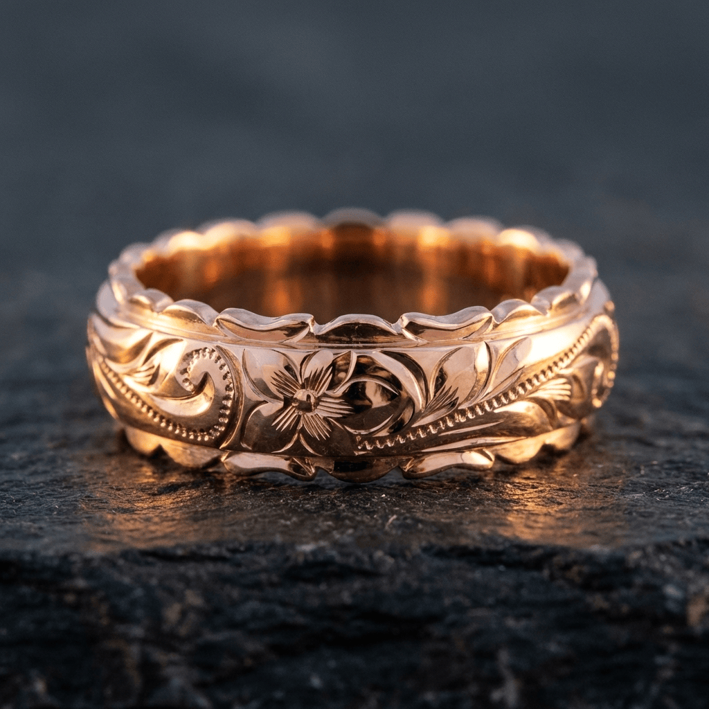 Bague Florale Vintage