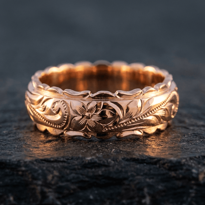 Bague Florale Vintage