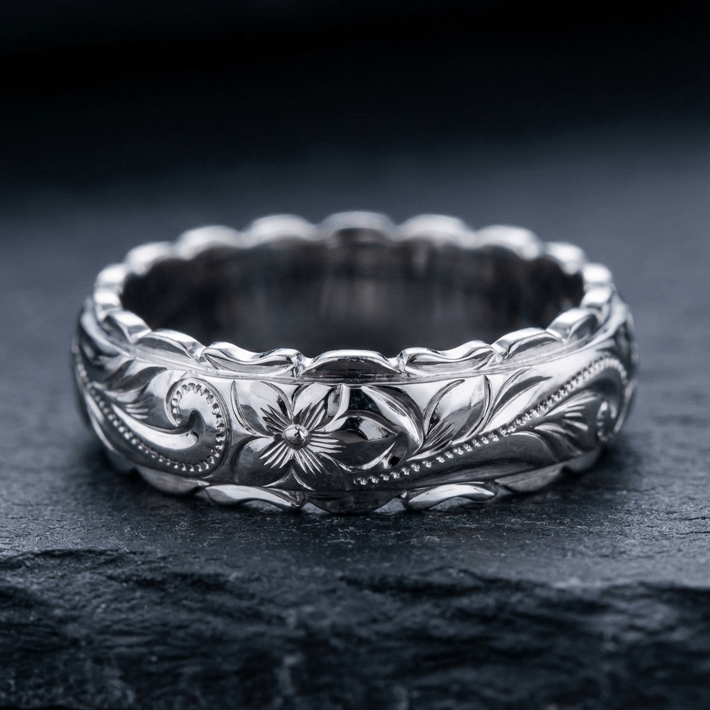 Bague Florale Vintage