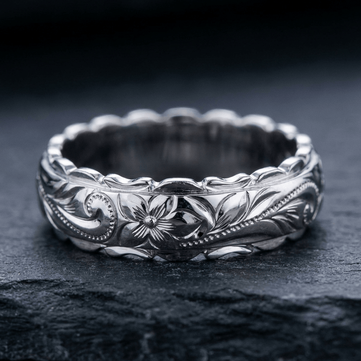 Bague Florale Vintage
