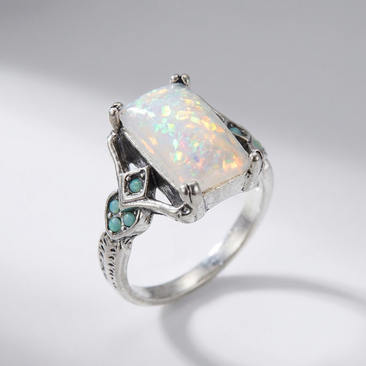 Bague Opale Radiante Aurora