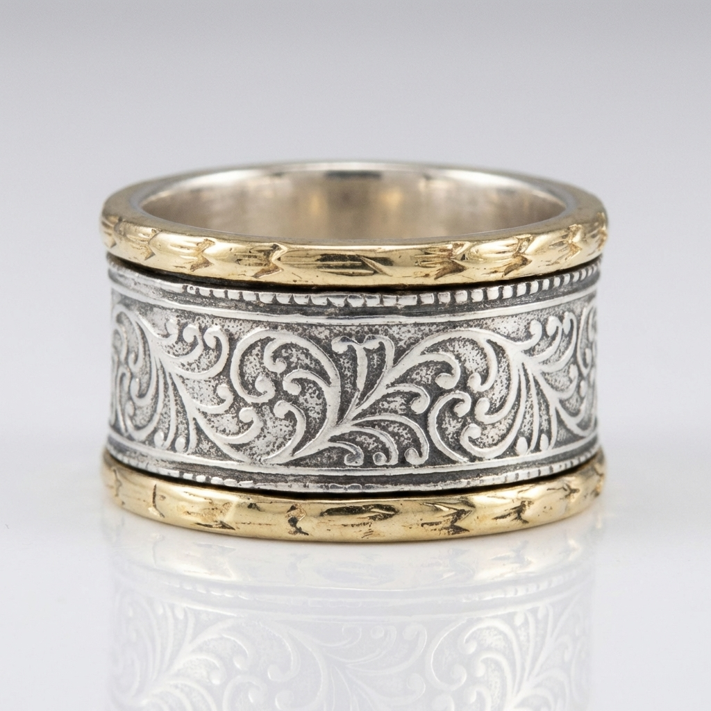 Bague Rétro Ornée