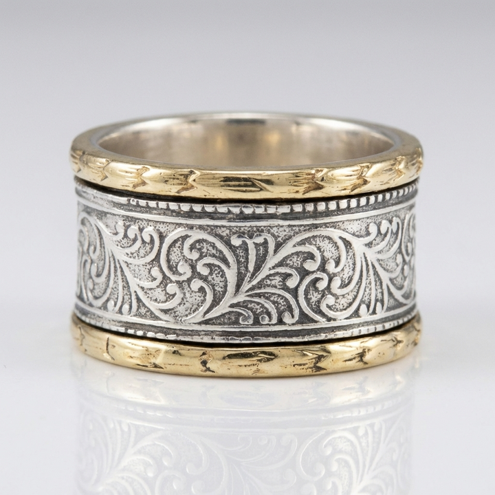 Bague Rétro Ornée