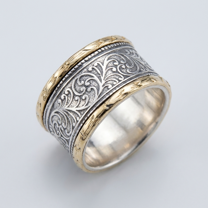 Bague Rétro Ornée