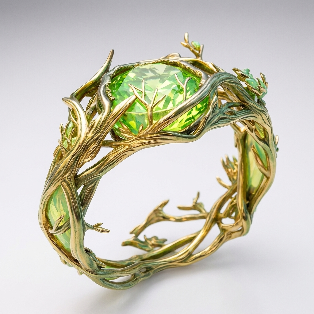 Bague Vigne Forestière Éternelle