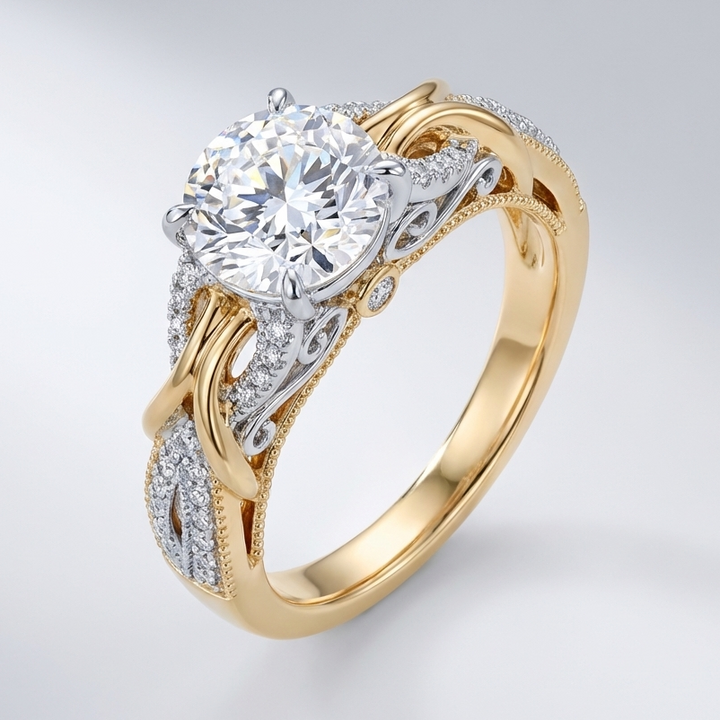 Bague en zirconium Aurelien