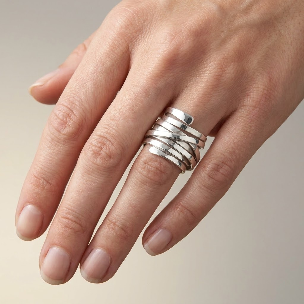 Bague Antique à Bandes