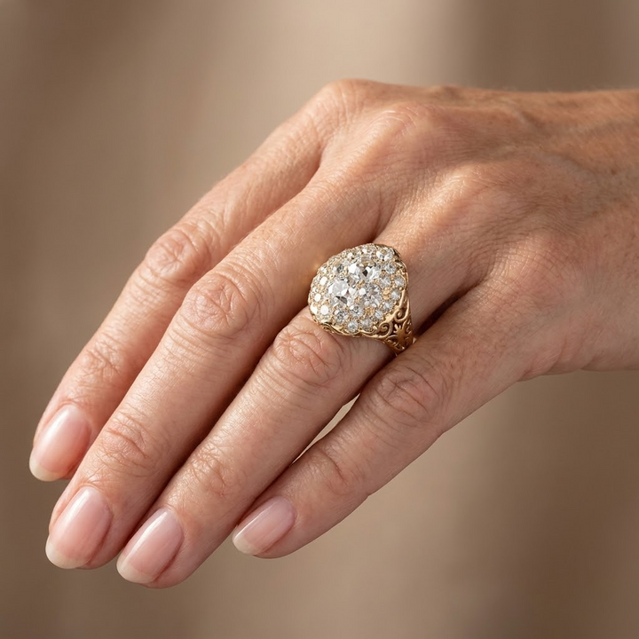 Bague Vintage en Zirconium