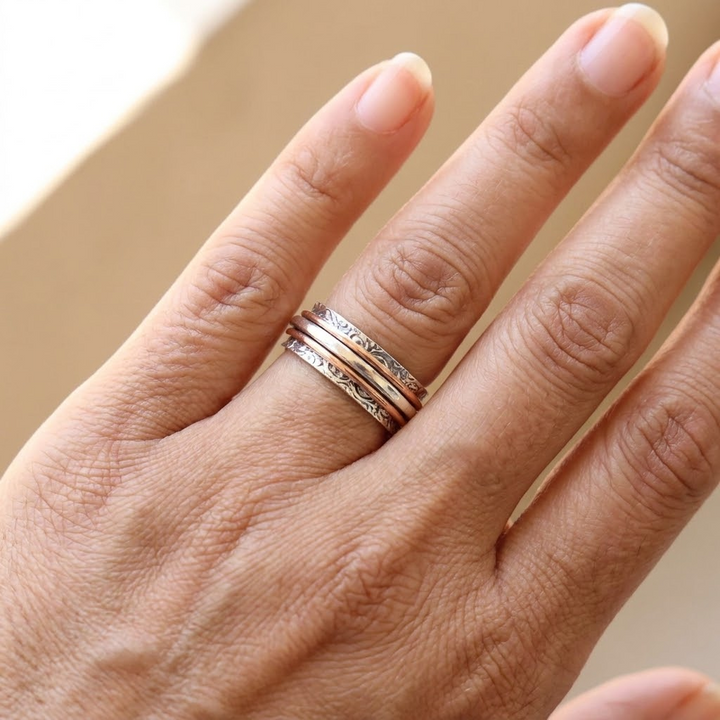 Bague Empilable en Zirconium