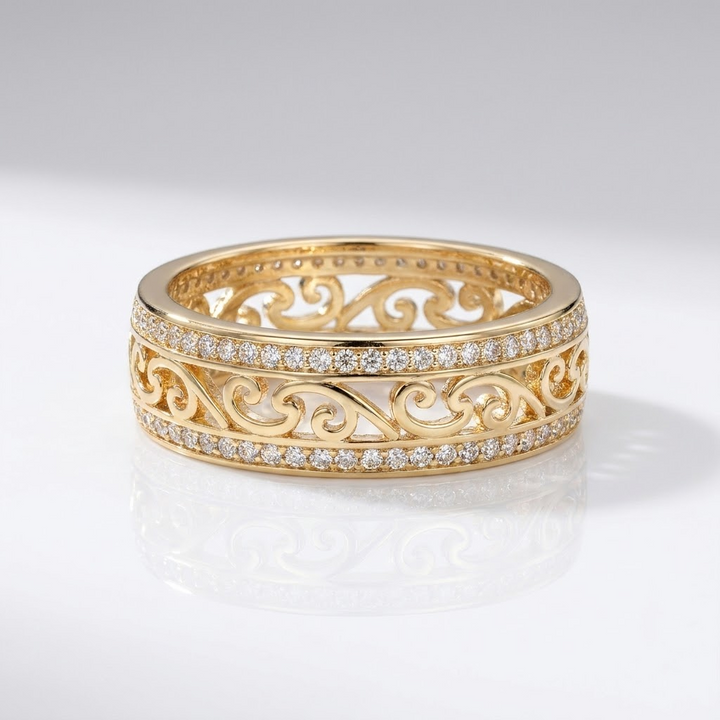 Bague Vintage en Zirconium