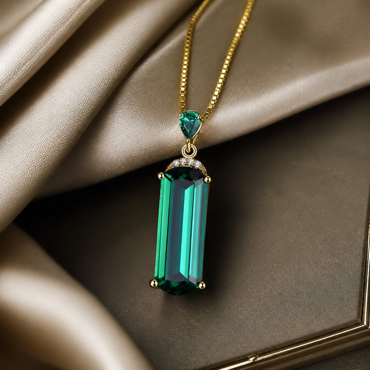 Collier Pendentif en Cristal d&