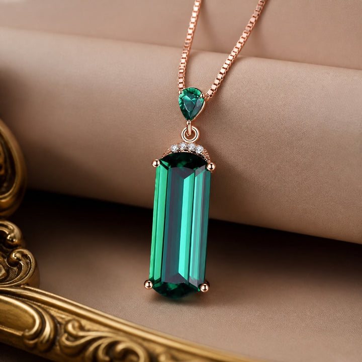 Collier Pendentif en Cristal d&