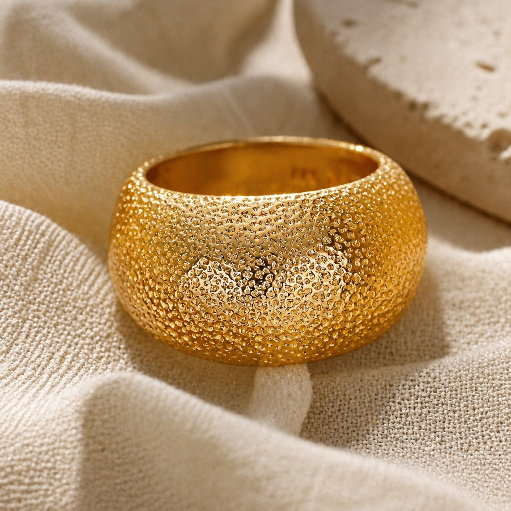 Bague Dôme en Or Dynastie