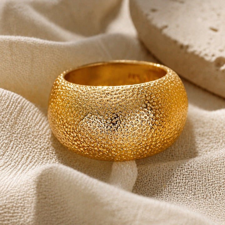 Bague Dôme en Or Dynastie