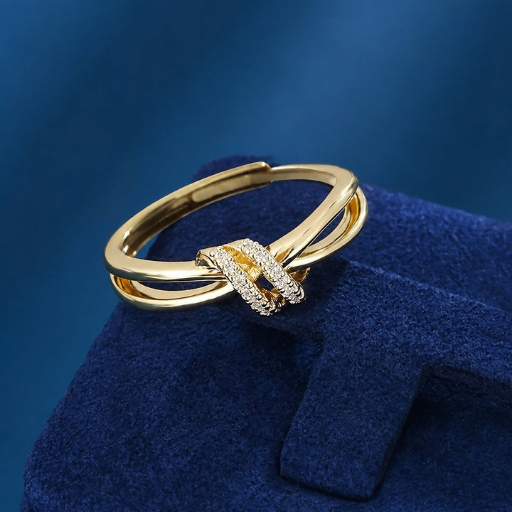 Bague de Luxe en Zirconium