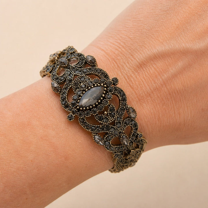 Bracelet manchette artisanal vintage