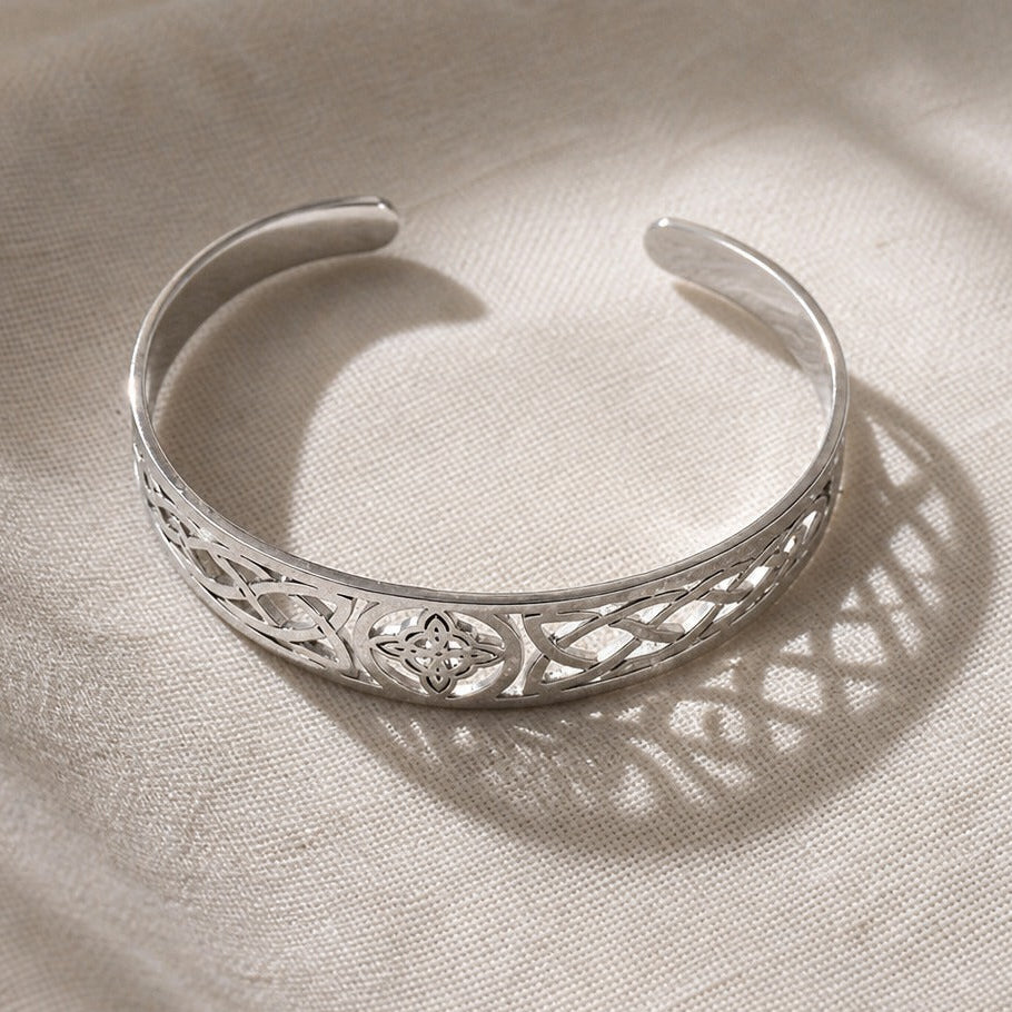 Bracelet Manchette Amulette Céleste