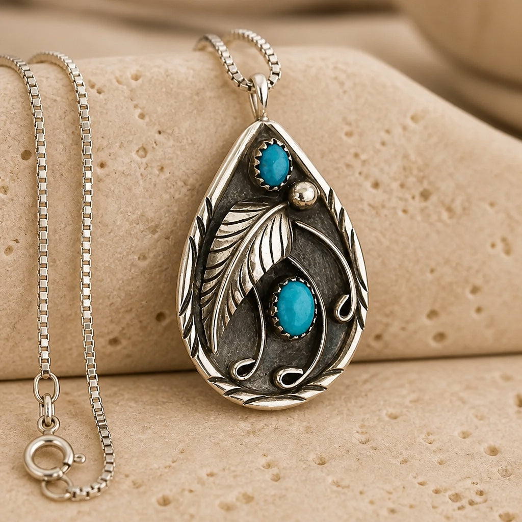 Collier Harmonie Bleue