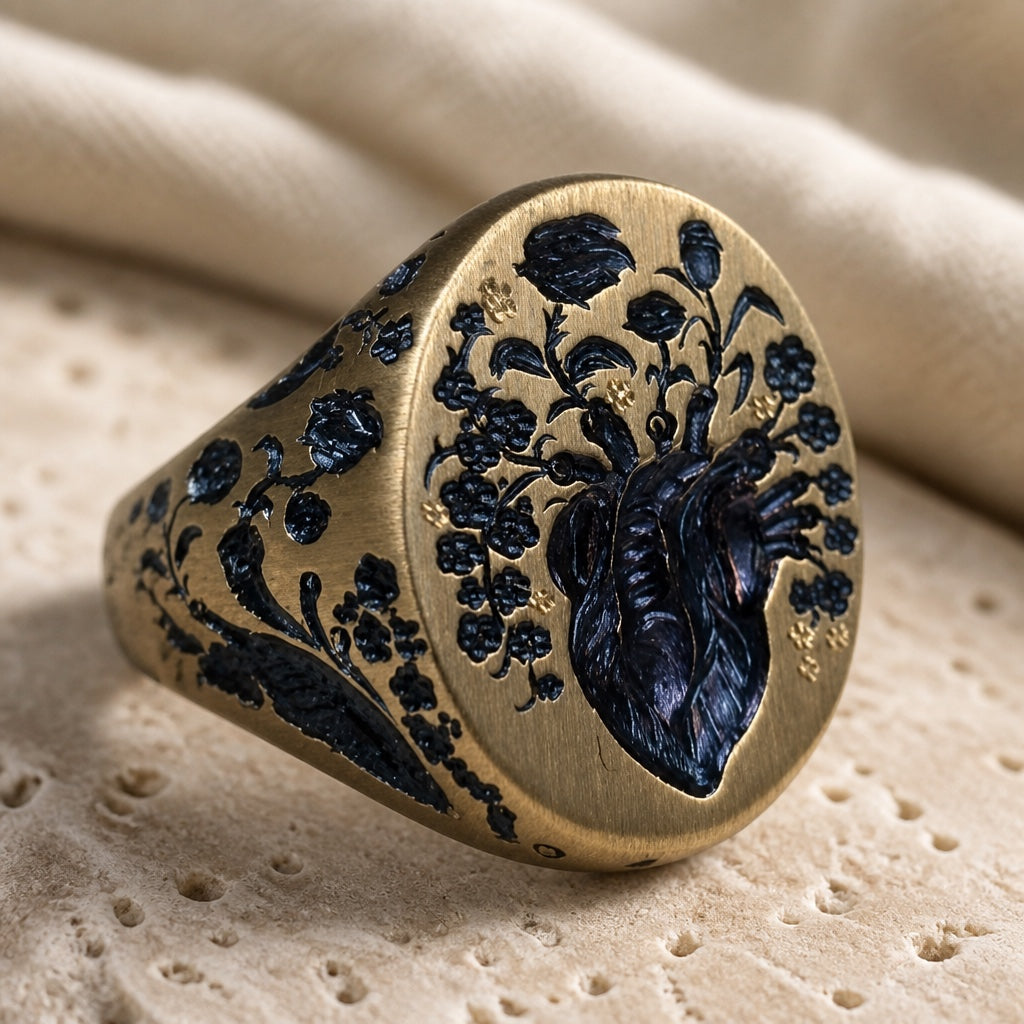 Bague Grâce Fleur de Saphir