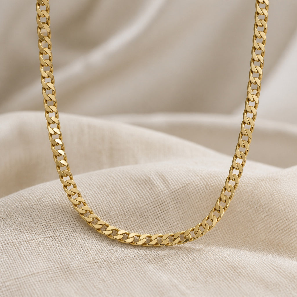 Collier en Chaîne en Or Impérial