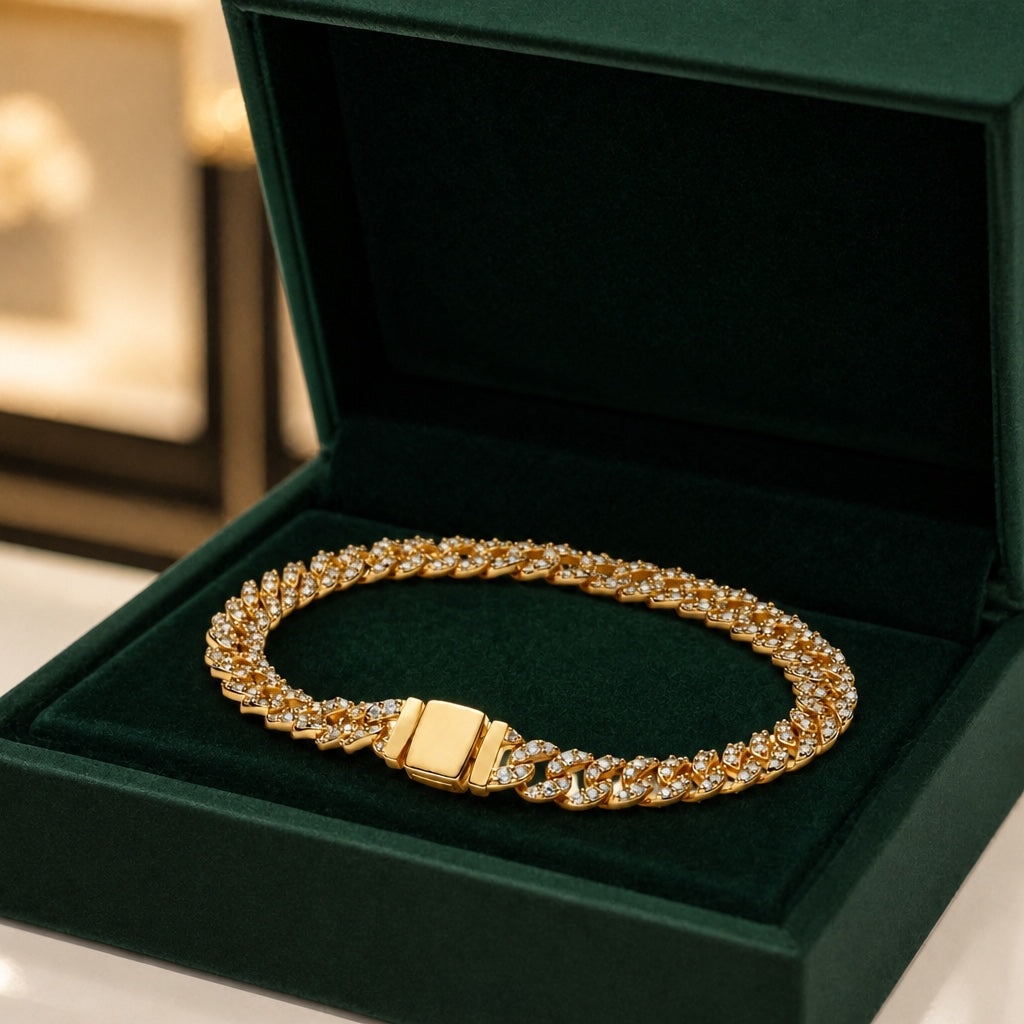 Bracelet Héritage en Chaîne Dorée