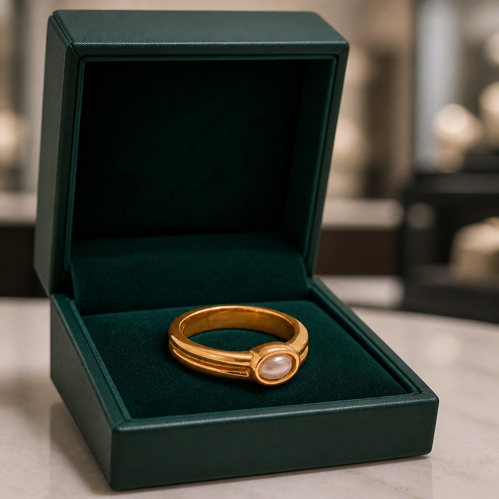 Bague en Or Délice de Perle