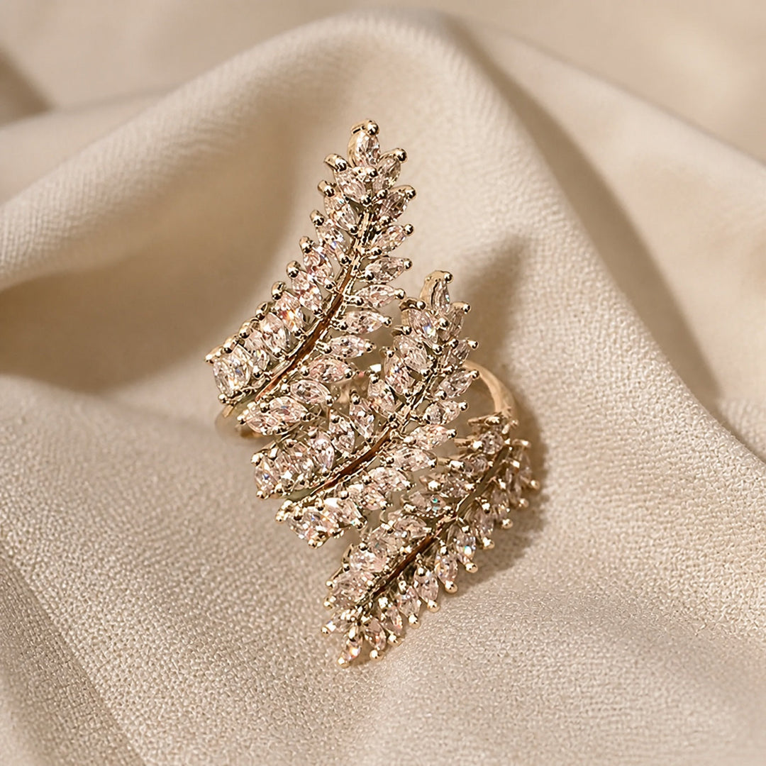 Bague Raffinée en Zircon Cubique