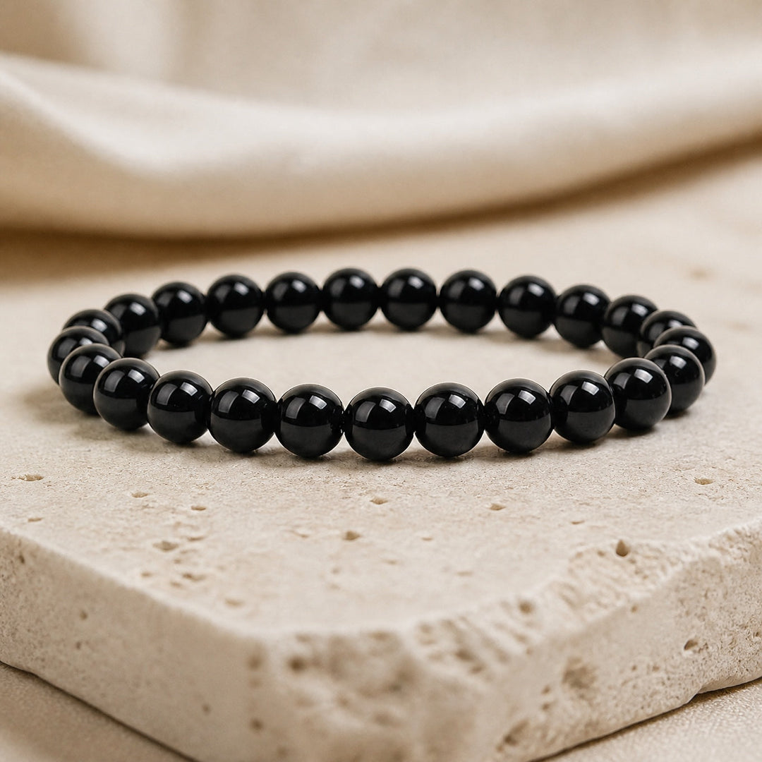 Bracelet Élastique en Perles Sphériques