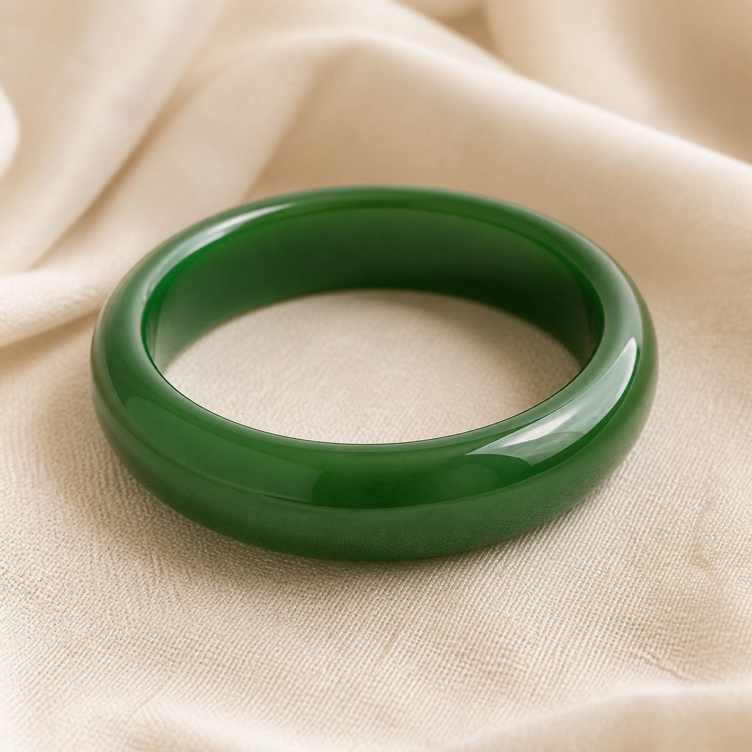 Bracelet en Jade Poli