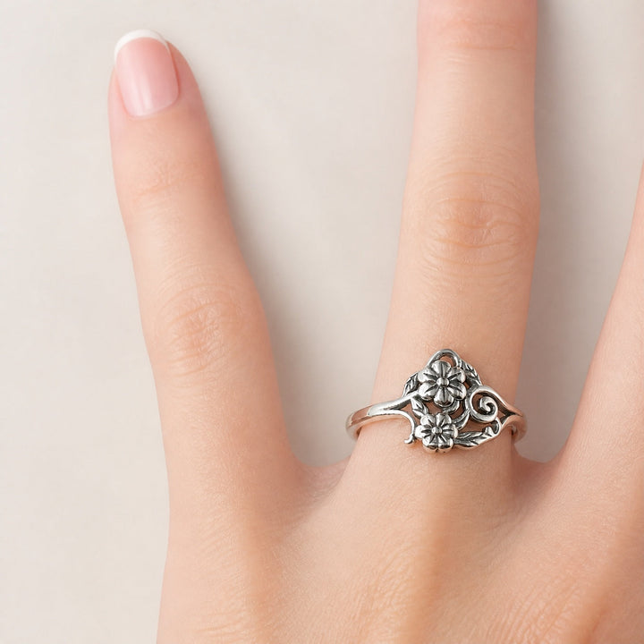 Bague Classique Bohémienne Tournesol