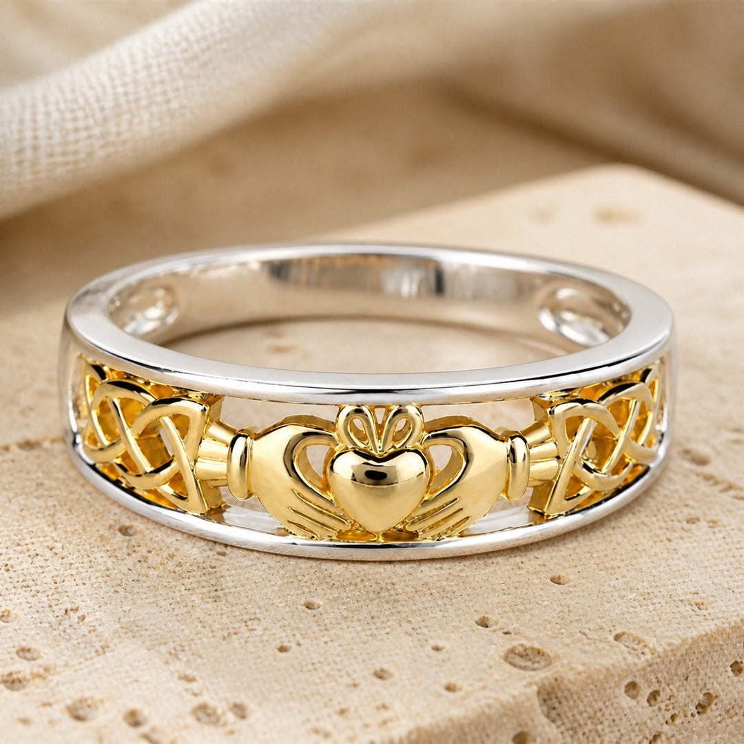 Bague de Promesse Rétro Amour Kelada