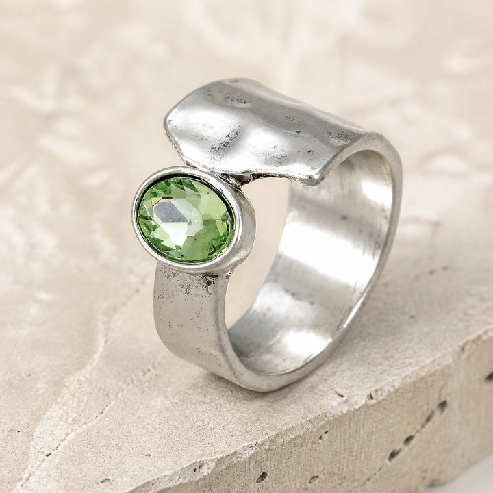 Bague Radieuse en Zirconia Pastoral